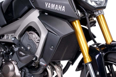 Puig Radiator Side Covers To Suit Yamaha MT-09 (2013 - 2016) (Matte Black)