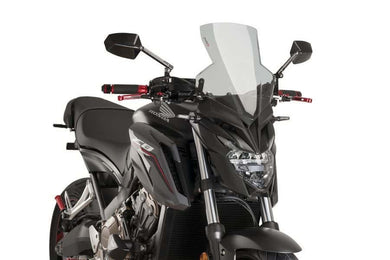 Puig New Generation Screen For Honda CB650F 2014-2016 (Dark Smoke)