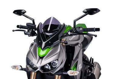 Puig New Generation Sport Screen For Kawasaki Z1000/R (Dark Smoke)