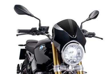 Puig Retrovision Screen For BMW R Nine T/Pure (Black)