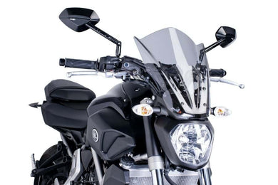 Puig New Generation Touring Screen to suit Yamaha MT-07 2014-2017 (Light Smoke)