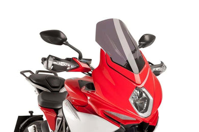 Puig Touring Screen To Suit MV Augusta Turismo Veloce 800 (2014 - Onwards) - Dark Smoke
