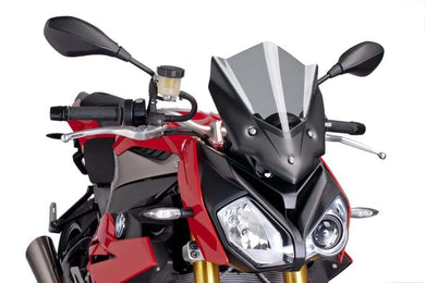 Puig New Generation Sport Screen For BMW S1000R 2014 - 2018  (Light Smoke)