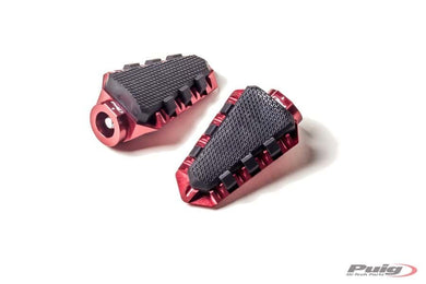 Puig Trail Footpegs (Red)