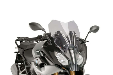 Puig Touring Screen To Suit BMW R1200RS/R1250RS (2015-Onwards) - Smoke