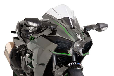 Puig Z-Racing Screen To Suit Kawasaki Ninja H2 2015 - Onwards (Clear)