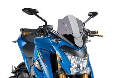 Puig New Generation Sport Screen Screen For Suzuki GSX-S1000 2015 - Onwards (Light Smoke)