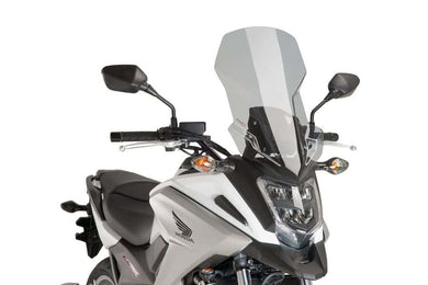 Puig Touring Screen for Honda NC750X 2014 - Onwards (Smoke)