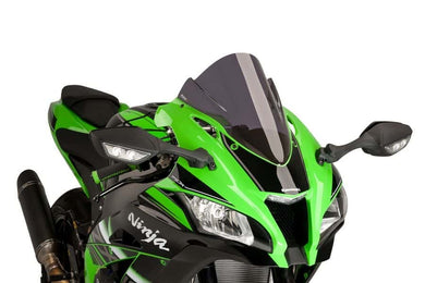 Puig Z-Racing Screen for Kawasaki ZX-10R (Dark Smoke)