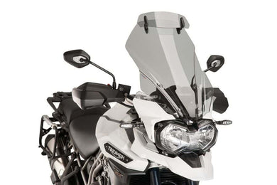 Puig Touring Screen With Visor For Triumph Tiger Explorer (Smoke)