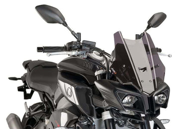 Puig Touring Screen For Yamaha MT-10/SP/FZ-10 (Dark Smoke)
