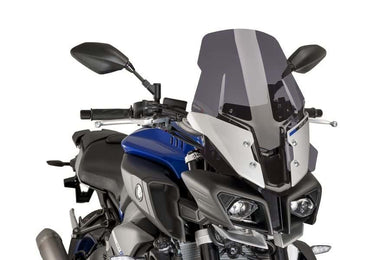 Puig Touring Plus Screen For Yamaha MT-10/SP/FZ-10 (Dark Smoke)
