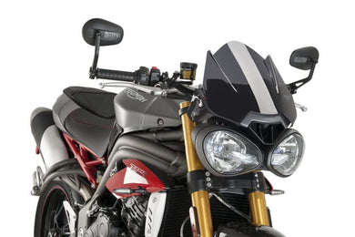 Puig New Generation Screen To Suit Triumph Speed Triple 2006 - Onwards (Dark Smoke)