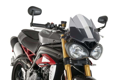Puig New Generation Sport Screen For Triumph Speed/Street Triple (Smoke)