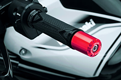 Puig Long Bar Ends For Various Suzuki Models (Red)