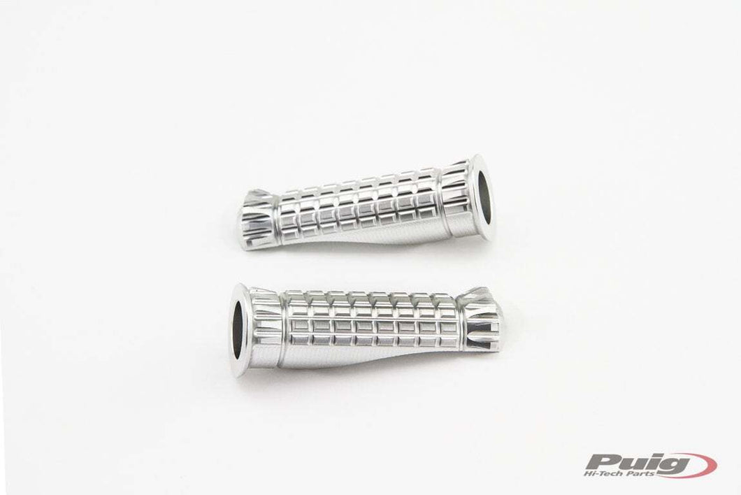 Puig R-Fighter Footpegs (Silver)