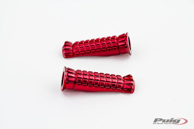 Puig R-Fighter Footpegs (Red)