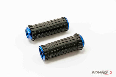 Puig R-Fighter S Footpegs (Blue)