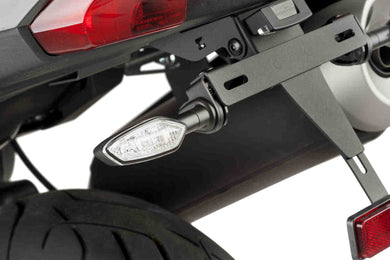 Puig Turn Signal Support To Suit Various Kawasaki Models (Black)