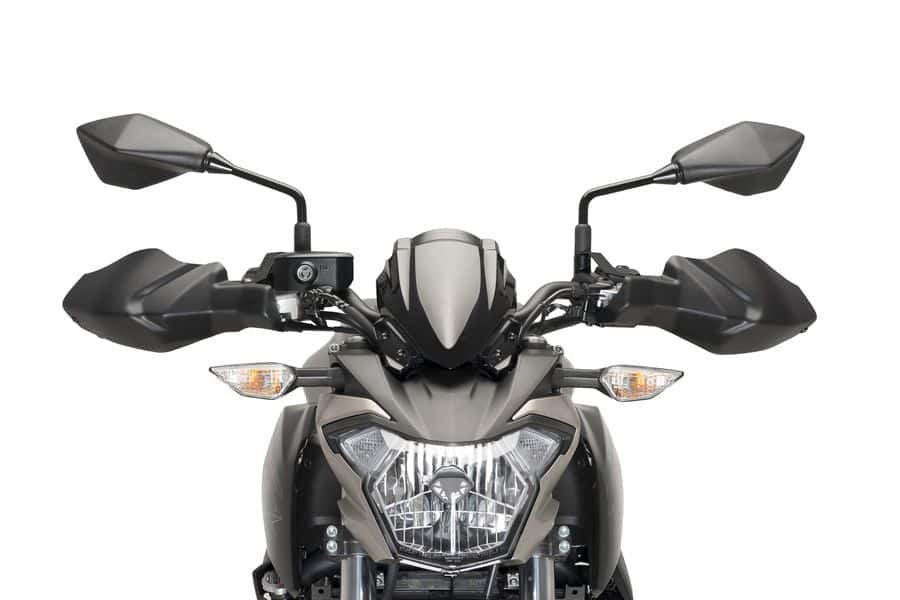 Puig Hand Guards for Kawasaki Z650 2017-Onwards (Matt Black)