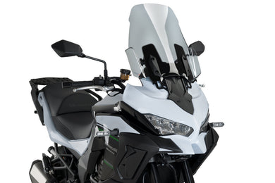 Puig Touring Screen For Kawasaki Versys 650/1000 (Light Smoke)