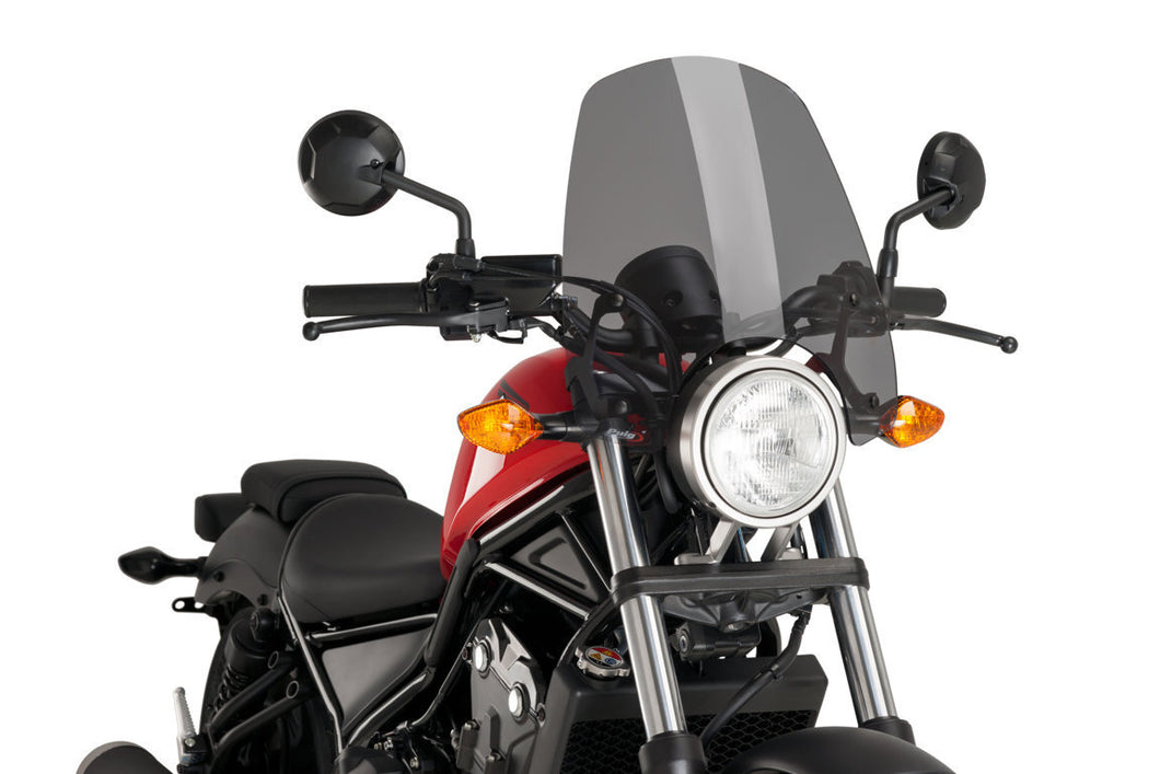 Puig New Generation Touring Screen For Honda CMX300/500 (Dark Smoke)