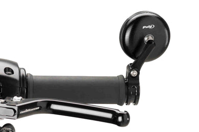 Puig Tracker Bar End Mirror (Black)