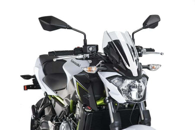 Puig New Generation Sport Screen For Kawasaki Z650 2017 - 2019 (Clear)