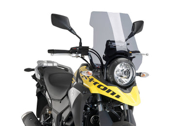 Puig Touring Screen For Suzuki V-Strom 250 (2017 - Onwards) - Smoke