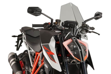 Puig New Generation Touring Screen For KTM 1290 SuperDuke R 2017 - 2019 (Light Smoke)