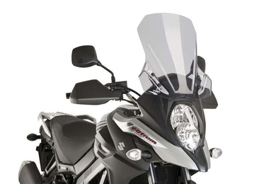 Puig Touring Screen For Suzuki DL650/XT V-Strom (2017 - Onwards) - Smoke