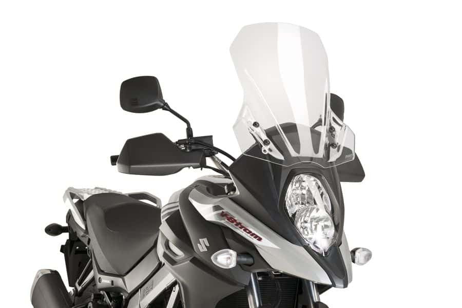 Puig Touring Screen For Suzuki V-Strom 650 (2017 - Onwards) - Clear