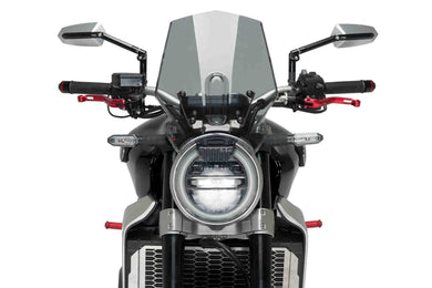 Puig New Generation Sport Screen For Honda CB1000R/650R Neo Sports Cafe (Smoke)