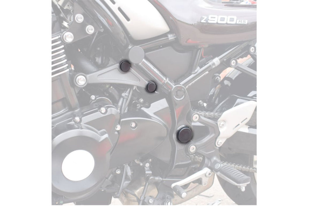 Puig Chassis Plugs Compatible with Kawasaki Z900RS (2018 - Onwards)