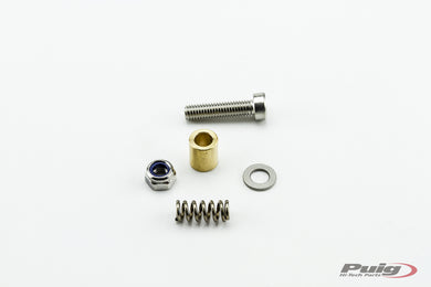 Puig Lever Spares (Screw, Nut, Pin, Spring Washer Kit  2.0 and 3.0 levers)