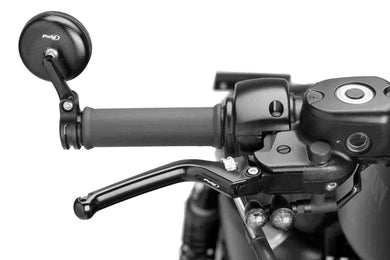 Puig Heritage Brake Lever 9995N (Black, Silver Selector)