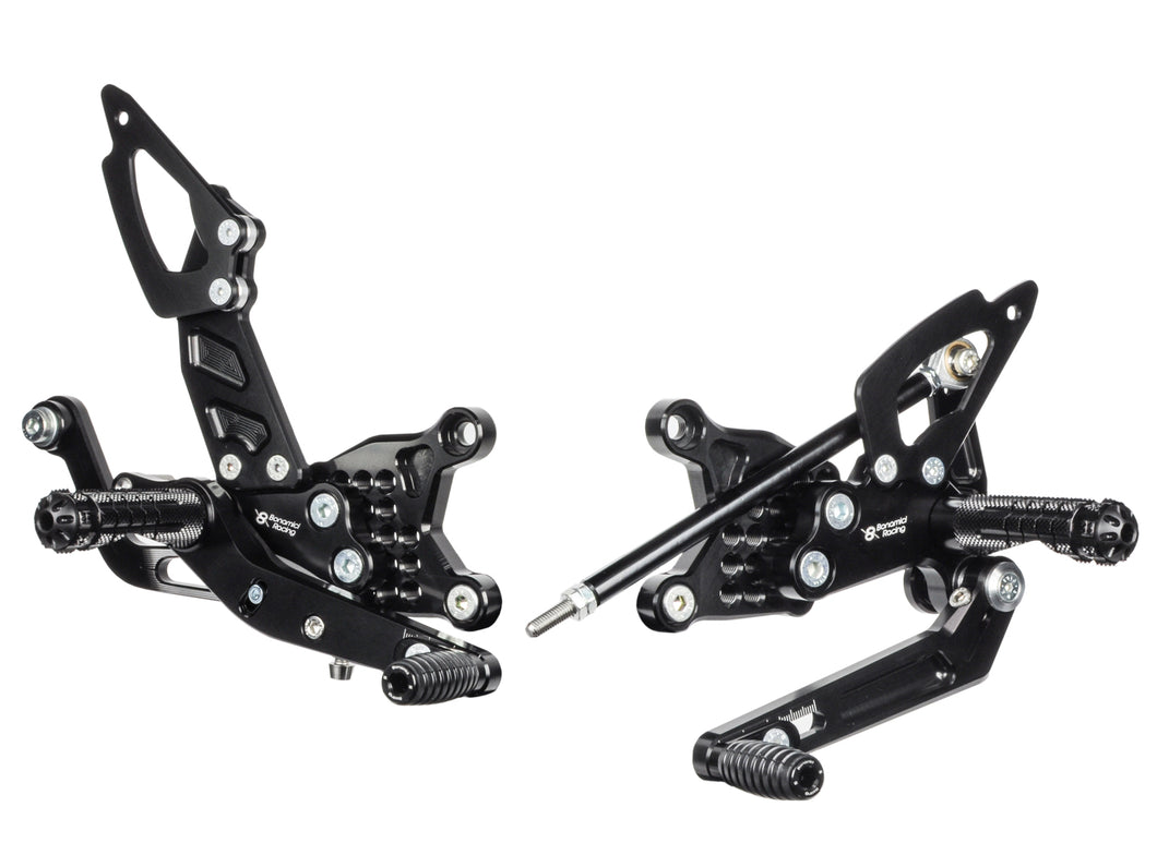 Bonamici Racing Rearsets To Suit Aprilia RSV4 / Tuono V4 (2017 - onwards) - Race Version