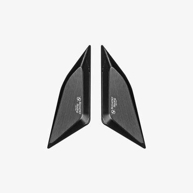 Bonamici Racing Aluminum Blocks mirror DucatiPanigale V2/V4 BLACK
