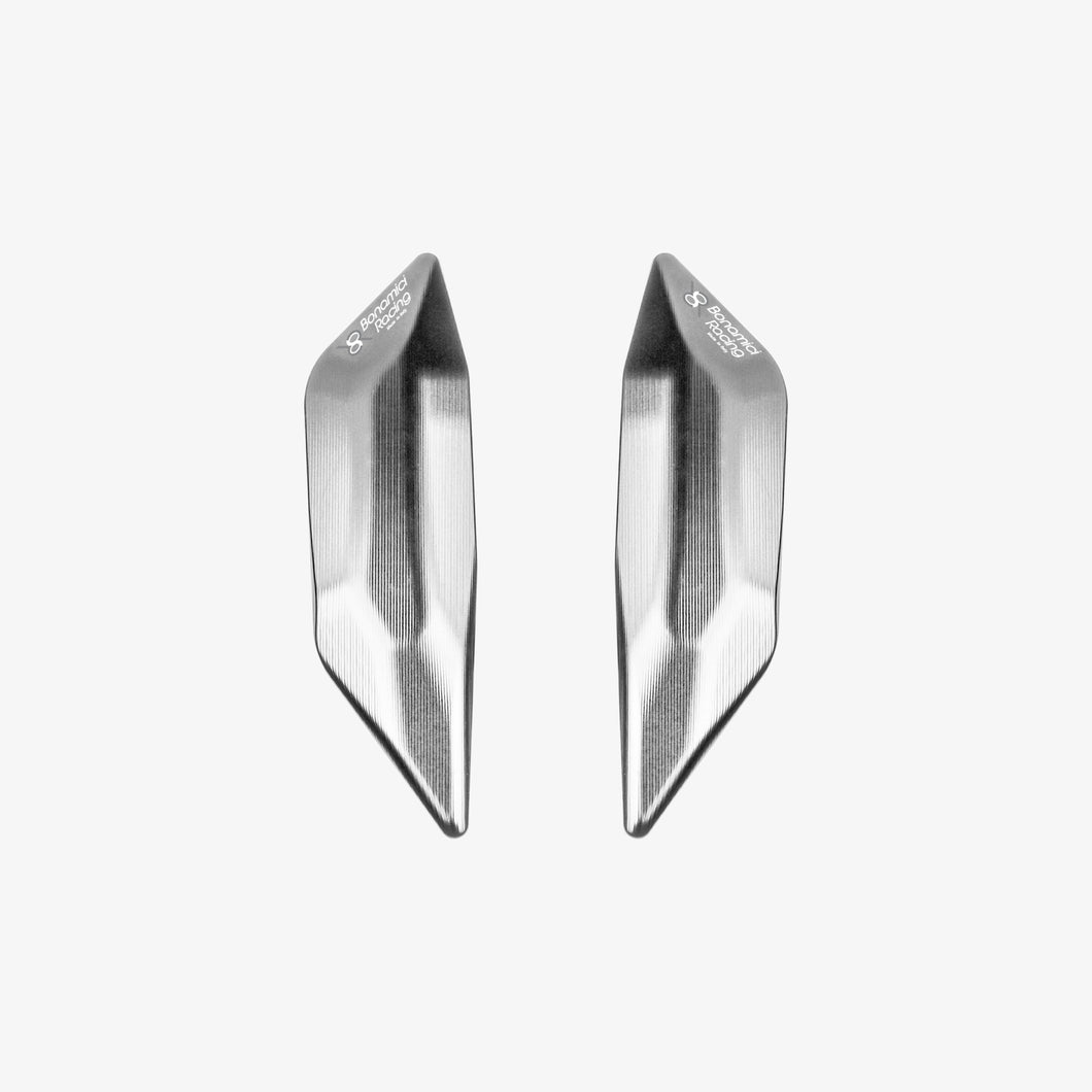 Bonamici Racing Aluminum Blocks mirror BMWM 1000 RR 21/22 - S 1000 RR 19> SILVER