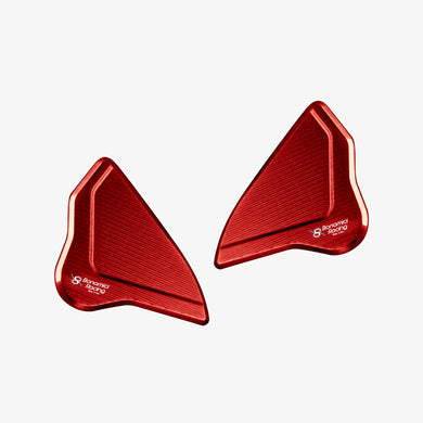Bonamici Racing Aluminum Blocks mirror Yamaha YZF R7 21> - RED