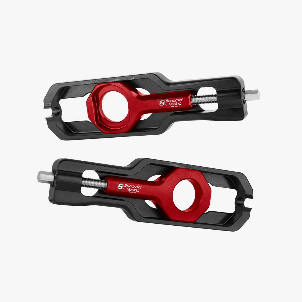 Bonamici Racing Aluminum chain adjuster BMWS 1000 RR 08-18 - RED