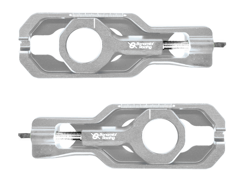 Bonamici Racing Chain Adjuster For BMW S1000RR (2008-2018) [Colour: Silver]