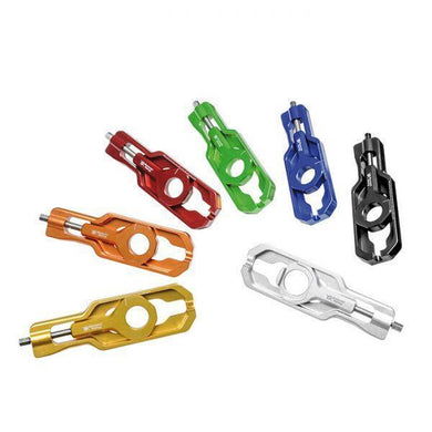 Bonamici Racing Chain Adjuster For Honda CBR1000RR Fireblade (2017-2018) [Colour: Red]