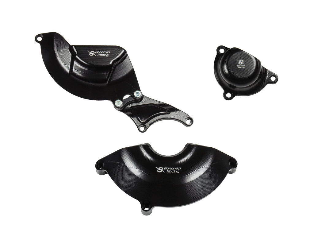 Bonamici Racing Engine Cover Protection Kit For Yamaha YZF-R3 (2015 - Onwards)