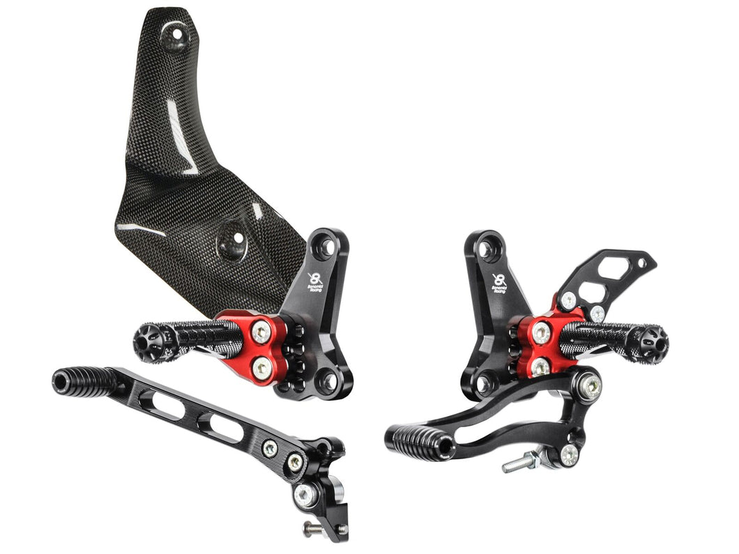 Bonamici Racing Rearsets To Suit Ducati Streetfighter (2009 - 2015)