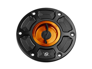 Bonamici Racing Fuel Tank Cap To Suit KTM 1290 Super Duke R (2013 - 2023) - Orange