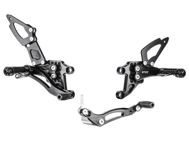 Bonamici Racing Rearsets To Suit Honda CBR600RR (2003-2006) - Race Version
