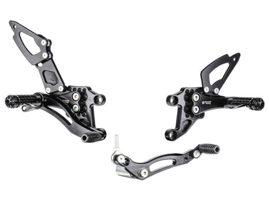 Bonamici Racing Rearsets To Suit Honda CBR1000RR (2004 - 2007) - RACE VERSION