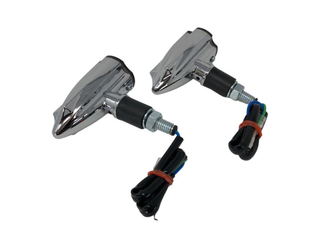 Highway Hawk Stream LED Indicator Set (Chrome)