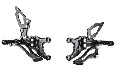 Bonamici Racing Rearsets For Kawasaki ZX10R (2006 - 2007)